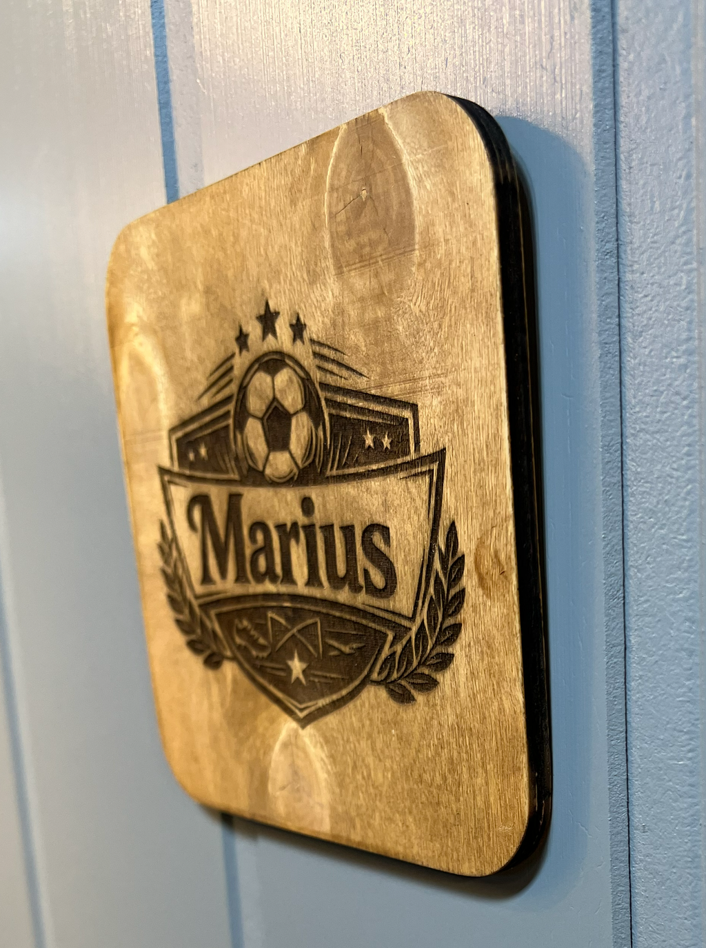 Personlig navneskilt – Fotball